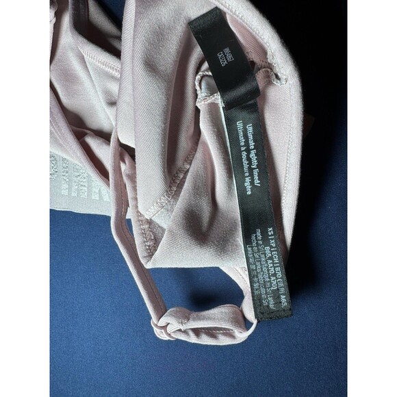 PINK Victorias Secret Sports Bra XS Multicolor Stripe Logo Band Bralette - Picture 8 of 10